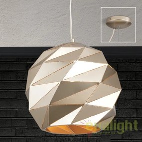 Lustra moderna Origami auriu, 42cm HL 6-1644/1 gold OR