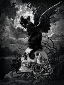 Ilustrație Nine Lives of Poe, Alchemy