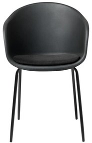 Scaun Unique Furniture Topley, negru-gri