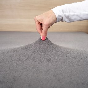 Cearșaf de pat 4Home din frotir, roz, 160 x 200 cm, 160 x 200 cm