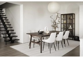 Vitrină maro cu aspect de lemn de stejar cu ușă glisantă 100x203 cm Hazelton – Rowico