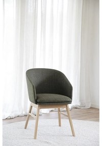 Set de scaune de sufragerie verde 2 buc. tapițat Windham – Rowico