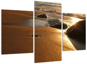 Tablou - plaja de nisip (90x60cm)