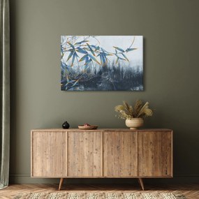 Tablou - Bambus pe perete (90x60 cm)