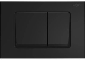 Mexen Fenix 10 XS buton de spălare, Negru mat - 601003