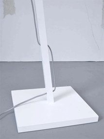 Lampadar eco din bambus cu ratan Tanami L white/disc, nat