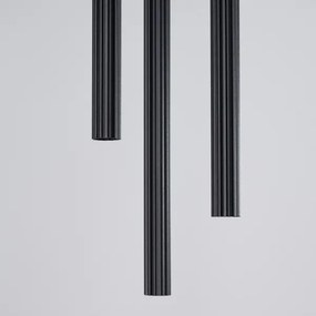 Lustră pe cablu Sollux SL.1341 ARCHE 3xG9/8W/230V negru