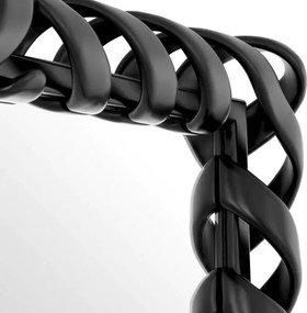 Oglinda decorativa design LUX Casone negru, 141x93cm