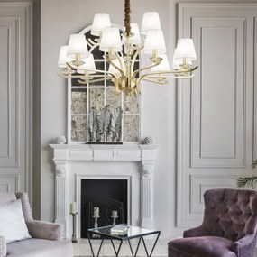 Lustră pe cablu Ideal Lux PEGASO 12xE14/40W/230V