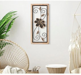 Decorațiune de perete din metal 26x60 cm Koman – Mauro Ferretti