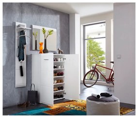 Cuier de perete alb cu raft Adana – Germania