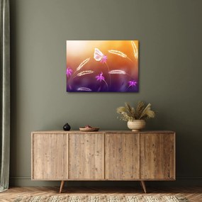 Tablou - Fluture roz (70x50 cm)