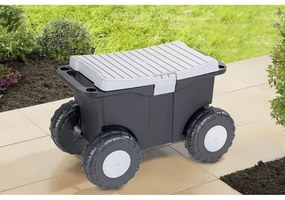 Cutie de grădină cu roți - Maximex