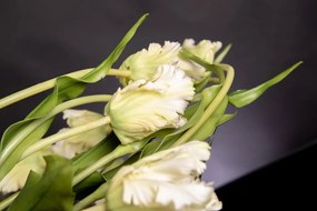 Aranjament floral mediu design LUX TULIP CAMILLA BOWL