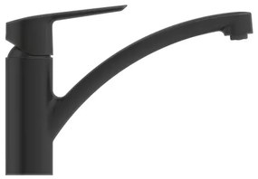 Baterie bucatarie Grohe Start monocomanda negru mat