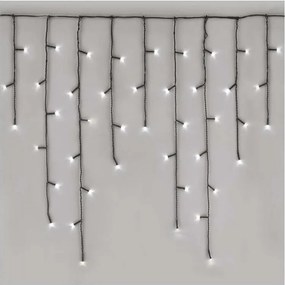 Ghirlandă LED pentru exterior, 600 LED, 8 moduri, 15 m, IP44, alb rece