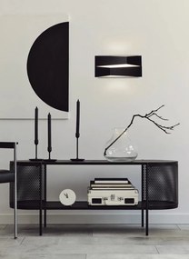 Aplica LED de perete design modern FUJI 14W alba