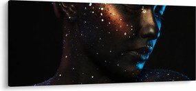 Tablou strălucitor a femeii (120x50 cm)