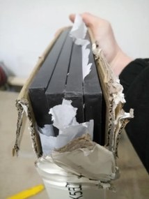 OFERTA Polita de perete SHELVIX 55 cm neagra II. calitate