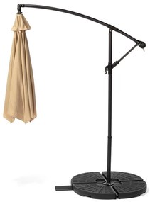 Umbrelă de soare bej fără suport ø 300 cm Happy Sun - Bonami Essentials
