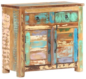vidaXL Servantă, 70 x 35 x 65 cm, lemn masiv reciclat