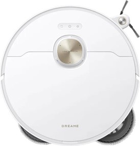 Aspirator robot Dreame L40s Pro Ultra RLL74CE, 19000 Pa, 5200 mAh, 60 W, Pana la 168 m², Statie de incarcare, golire automata si autocuratare, Autonomie de 180 min, Alb