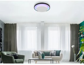 Plafonieră LED RGBW dimabilă MORGAN LED/21W/230V Globo 41390-21 + telecomandă
