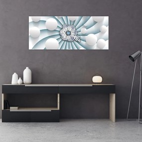 Tablou abstracției artistice (120x50 cm)