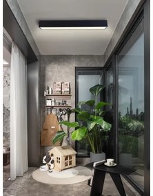 Plafonieră LED dimabilă CANTO 50W/230V negru Tuya Immax NEO 07074-90 + telecomandă