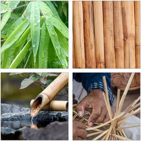 Suport uscator vase Bambus Natur