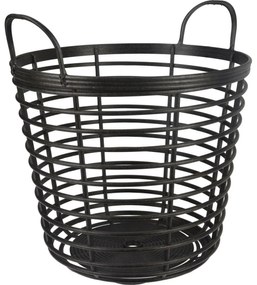 Coș de grădină Downey antracit, 37,4 x în.40 cm ,lemn ecologic