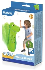Bestway Sac de box gonflabil Crocodil, 89 cm