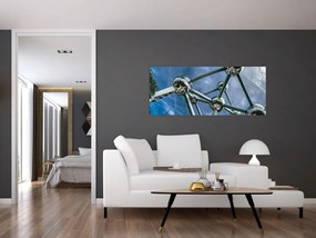 Tablou- atomium la Bruxelles (120x50 cm)