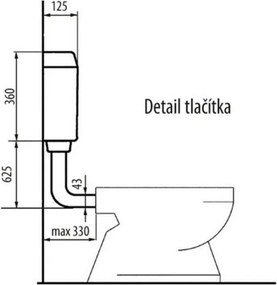 Rezervor de toaletă