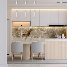 Lustră pe cablu NEO 1xGU10/8W/230V alb