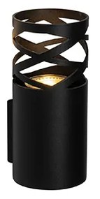 Lampa de perete de design neagră - Arre