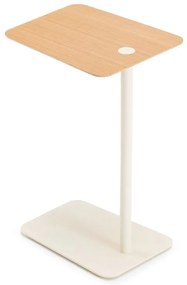 Măsuță auxiliară din metal 42x34.6 cm Loop - Gazzda