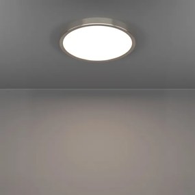 Eglo 901382 - Plafonieră LED RGBW pentru baie, dimabilă FUEVA-Z, LED 14,3W/230V, 27,8 cm, IP44, crom