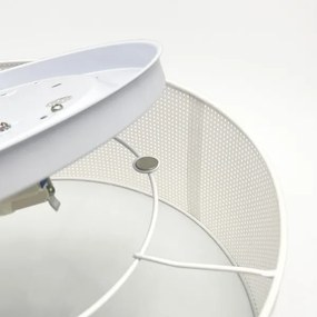 Plafonieră SIRJA PLISADO 2 x E27/15W/230V, Ø 35 cm, albă