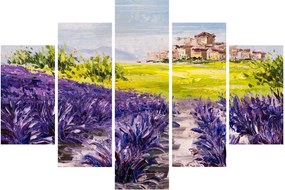 Tablou - Provence, Franța, pictură în ulei (150x105 cm)