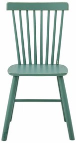 Scaun dining, verde, din lemn pin, Mill