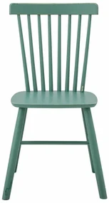 Scaun dining, verde, din lemn pin, Mill