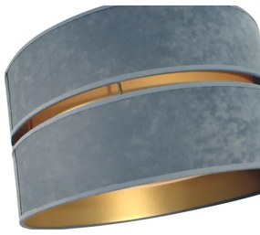 Lustră pe cablu Duolla DUO 1xE27/15W/230V d. 40 cm gri