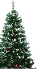Brad artificial de Crăciun, cu conuri, înălțime 1,8 m