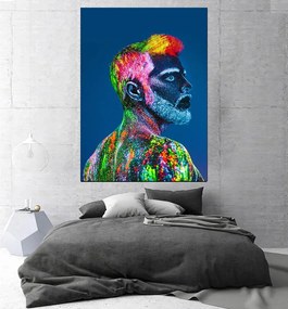 Tablou canvas Colorful Men 120x80 cm