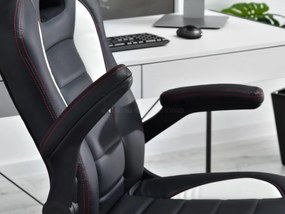 Scaun gaming Race (alb + gri). 1110530