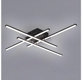Brilagi - Plafonieră LED STRIPES LED/37W/230V neagră