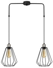 Lustră metalică Opviq lights Straton, negru