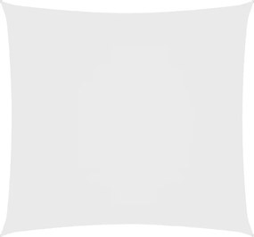 vidaXL Pânză parasolar, alb, 2x2 m, țesătură oxford, pătrat