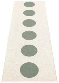 Covor tip traversă pentru interior și exterior verde 70x225 cm Vera Army – Pappelina